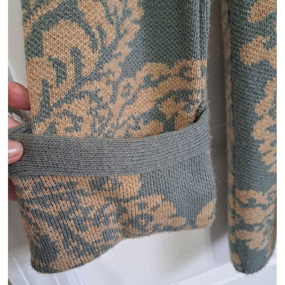 Soft Surroundings S 1-Button Oversized Shawl Collar Long Raglan Sleeve Cardigan - Picture 5 of 7